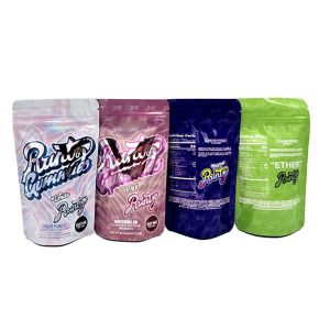 Runtz-Style 500mg Stand-Up Mylar Gummy Bags